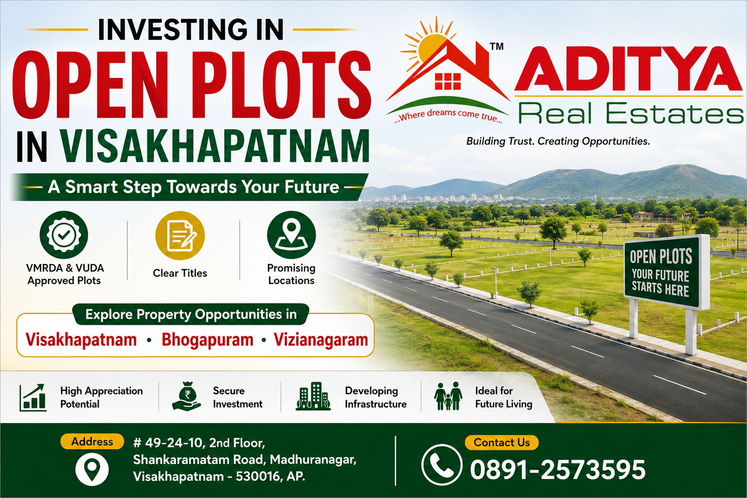 Why Investing in Open Plots in Visakhapatnam Can Be a Smart Property Decision
