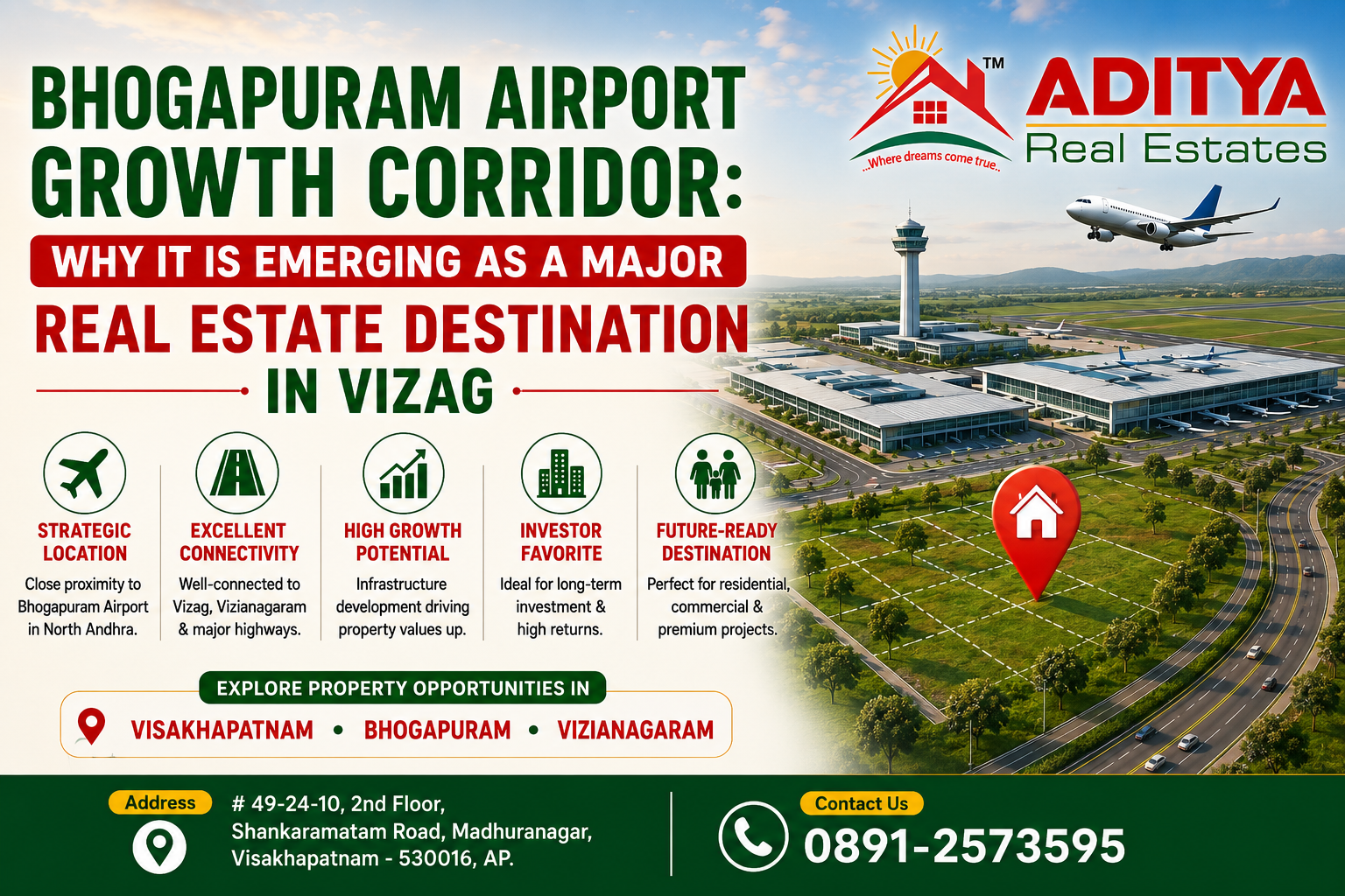 Bhogapuram Airport Growth Corridor: Why It Is Emerging as a Major Real Estate Destination in Vizag