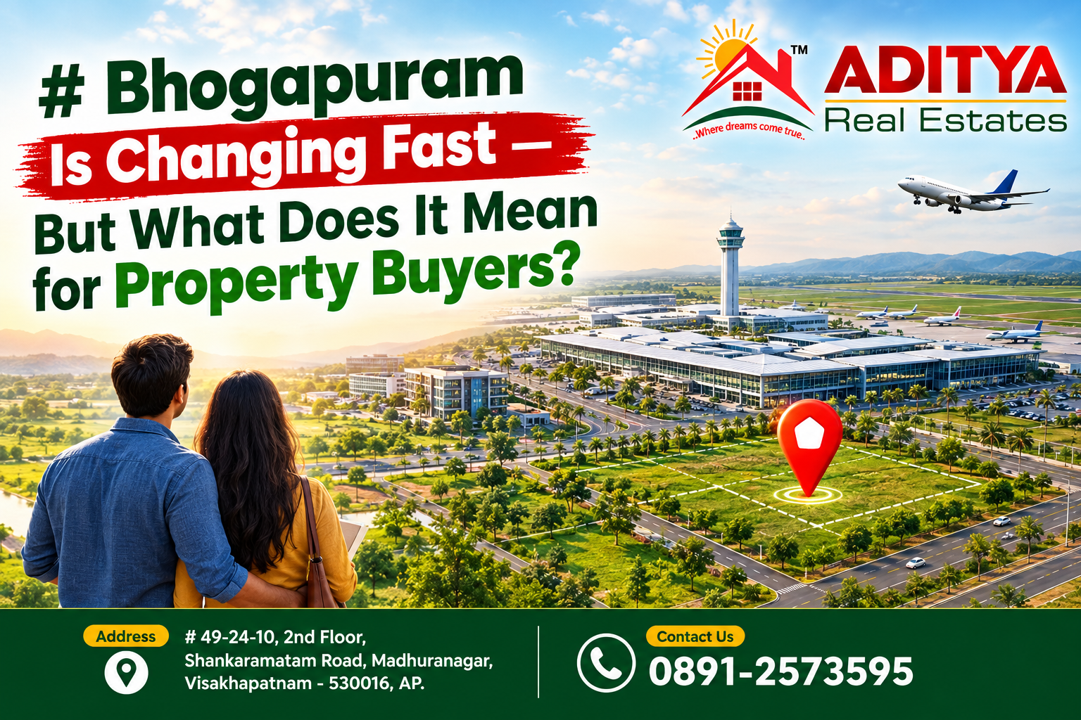 Bhogapuram Is Changing Fast — But What Does It Mean for Property Buyers?