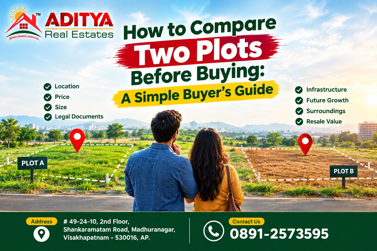 How to Compare Two Plots Before Buying: A Simple Buyer’s Guide